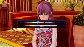 exploring the harem hotel in this anime game