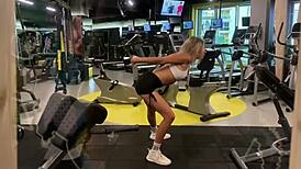 Beautiful Cosplay Girl Drags Guy to Bed for Hard Gym Fuck