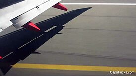 Capri Cavanni's Passionate Backstage Striptease With Ripped Clothes