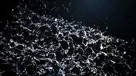 beauties engage in sloppy blowjob and pissing while smiling in pov