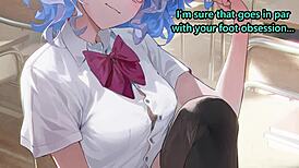 furina's joi femdom feet stroke helps quickshot