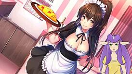 ninnin days part 4 has this sexy ninja maid serving 😏