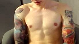 hot twink alexterner jerks off for chatroubate with muscular teen 18+ body