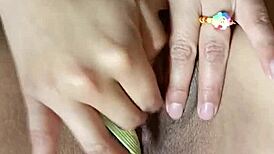 I got so horny in my miniskirt, I masturbated to a wild orgasm