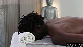 Muscular French Bodybuilder Takes Big Black Cock In Intense Interracial Gay Fuck.