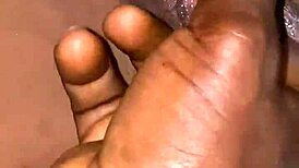 Playing with that nigerian pussy is so fun