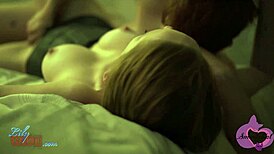 Lesbian Ass Licking and Strap-On Fucking