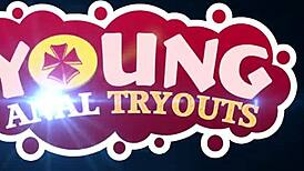 Young Anal Tryouts - Sexy Chick With Two Long Tails