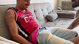 boy of my friend caught us in the act and wanted to suck too complete on rad