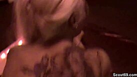 German Hooker Anal Fucked and Facial by Stranger in Tape