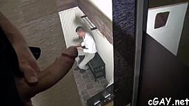 Detailed gay sex scene featuring passionate encounters between men in intimate settings