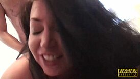 Pascalssubsluts - Curvy Nikki Gold Fed Jizz After Rough Domination