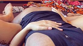 i fuck myself with big dildo in stockings