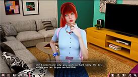 Amateur teen explores anal with milf's big tits and ass