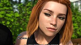 In this wild 3D hentai, Uma gives a steamy outdoor blowjob.