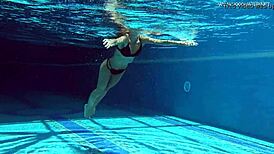 poolside relaxation with tiffany tatum