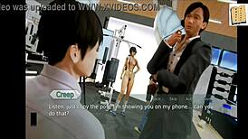 Intense hentai academy game with hardcore anime sex and explicit fucking scenes