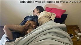 Blowjob to Start the Day with a Bang, Wet Blonde Deepthroats in Early Morning Group Fun.