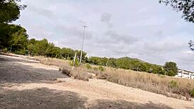 Watch me jerk off on this public trail