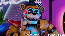 fnaf credit fruit cock gets bold gay action