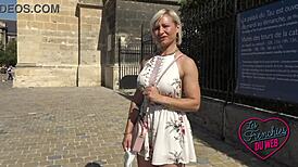 Kim milf aux gros seins accro à la baise with european sexy assfucking