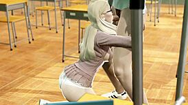 Young Girl With Cursed Bra In Hentai