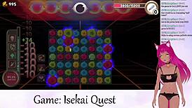 Lewdneko vtuber plays isekai quest part 2 😈