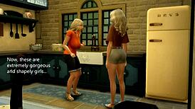 I swear, Doris Finkle in Sims 4 got dat big ass and tits, uh, golden shower too!