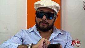 colombian milf aces porn casting with oral skills and deepthroat talent in wild session