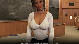 i can’t stop playing wvm part 18 with that monster cock teacher bending over!