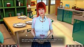 Amateur teen explores anal with milf's big tits and ass