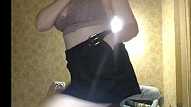 Cute Shy Girl Boldly Reveals Her Big Natural Tits for the Camera