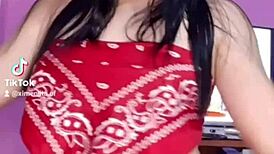 A beautiful latina shows off her sensual feet in fetish video