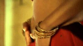 Exotic Brunette Strips Down in Bold Bollywood Seduction