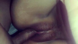 I watch Bebe Diya suck and ride her boyfriend's cock on the ranch.