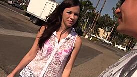 Veronica Radke tackles massive cock inside