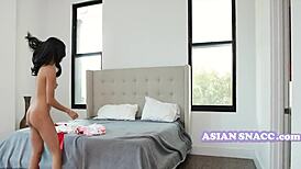 taking my asian stepsis to cosplay if she rides me hard