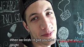 Latino Men Fuck Raw for Cash in Gay POV