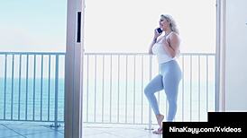 Big Butt Nympho Nina Kayy Mounts Monster Cock Lover