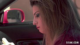 My BF's Stepsisters Crave Wild Lesbian Sex in Hot Threesome