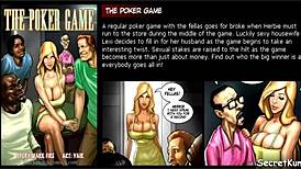 Poker Game S1: Husband Catches Friends Gangbanging Wife