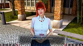 Amateur teen explores anal with milf's big tits and ass