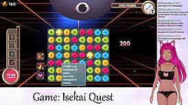 Lewdneko vtuber plays isekai quest part 2 😈