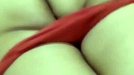 BBW solo masturbates intensely with fingering