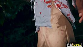 Roxie sinner rides monster cock zombie swalloween