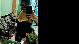 She Feels So Sexy in Her Dracula Costume, Revealing Her Big Natural Tits