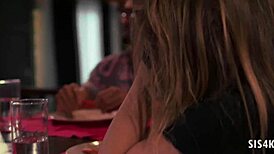 My BF's Stepsisters Crave Wild Lesbian Sex in Hot Threesome