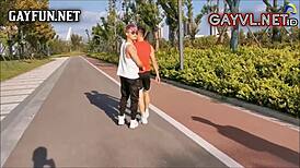 gaybb net showcases steamy gay action from china