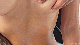 Massage at Spa Turns to Fucking the Oiled Masseuse