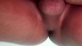 Oh wow, sucking the young son of my old neighbor in POV, then riding his monster cock like a slut.